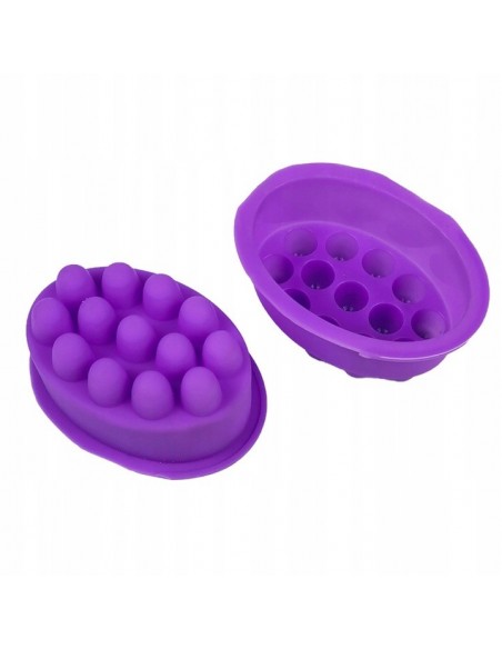 Foremka silikonowa mydełko do masażu peeling