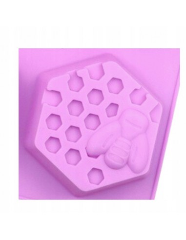 Foremka silikonowa do świec mydełka plaster miodu