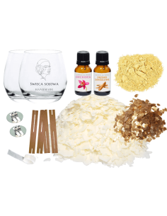 Zestaw do wyrobu świec DIY...