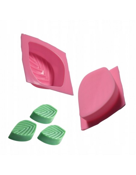 Foremka silikonowa do świec DIY listek