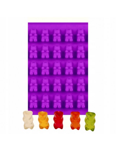  Foremka silikon forma do wosków misie HARIBO 