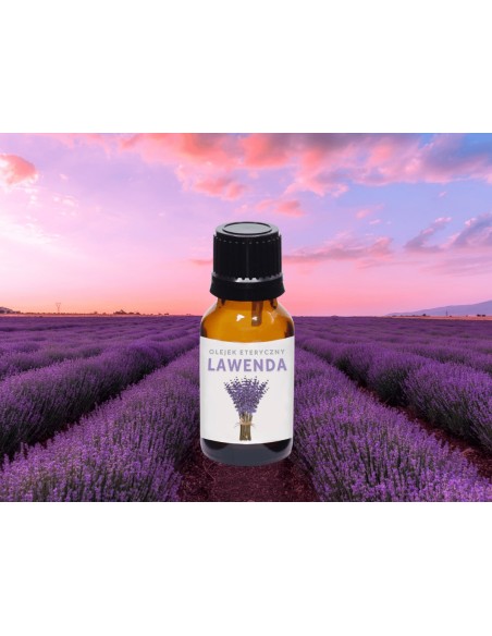 Olejek eteryczny naturalny do aromaterapii LAWENDA 