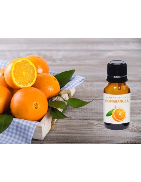 Olejek eteryczny naturalny do aromaterapii POMARAŃCZA