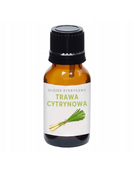 Olejek eteryczny naturalny do aromaterapii TRAWA CYTRYNOWA