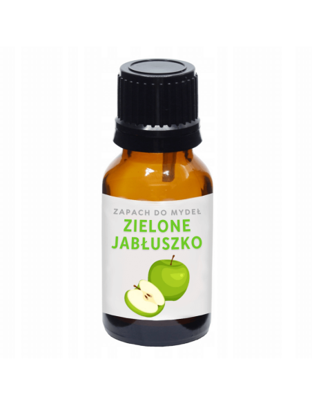 Zapach do mydła mydeł bazy glicerynowej ZIELONE JABŁUSZKO