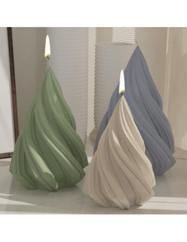 Foremka forma do wyrobu świec wosku...