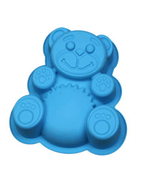 Foremka forma silikonowa do odlewu świec Miś misiek 11 cm