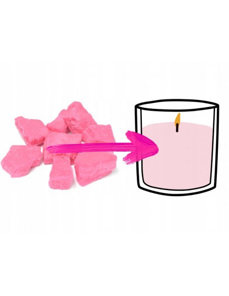 Barwnik tłuszczowy do świec - pastelowy róż 