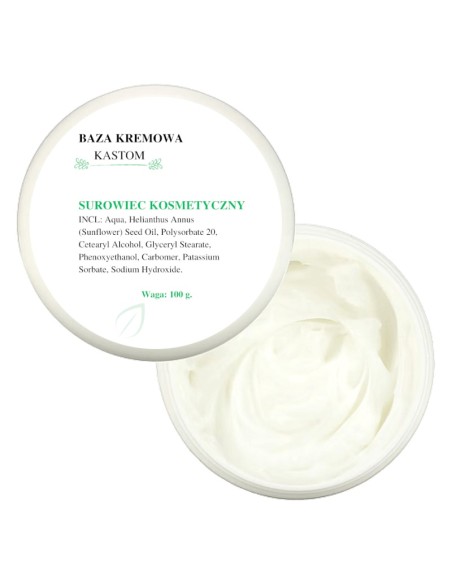 Baza kremowa kosmetyczna naturalna eko krem 100g