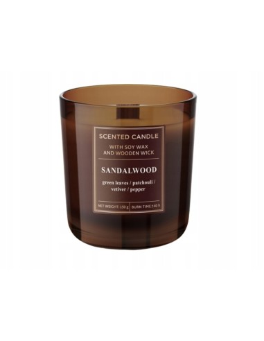 Świeca zapachowa w szkle z knotem...