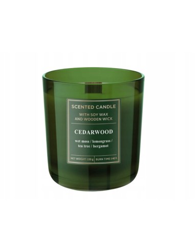 Świeca zapachowa w szkle z knotem...