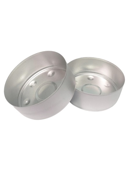 Blaszki do podgrzewaczy tea light herbaciarki 5,7 cm - karton 3 500 szt.