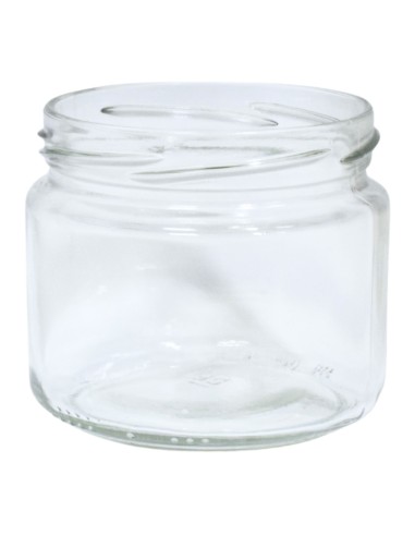 Świecznik szklany słoik do wosku odlewu świec sojowych 330 ml