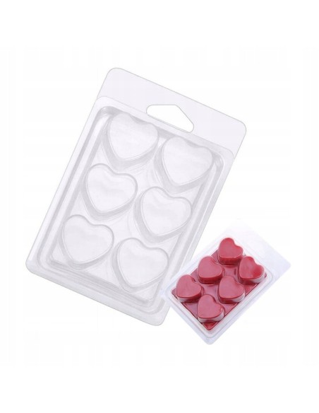 Foremka forma na woski zapachowe serce serca 11 cm 