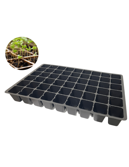 Wielodoniczka paleta do rozsadów 54 x 30 cm 54 komory