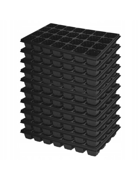 Wielodoniczka paleta do rozsadów 54 x 31 cm 28 komór - zestaw 10 szt.