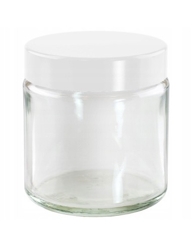 Słoik świecznik szklany z nakrętką do świec sojowych 120 ml