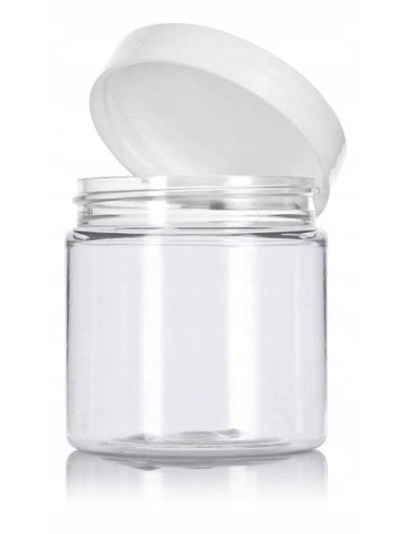 Słoik świecznik szklany z nakrętką do świec sojowych 120 ml - zestaw 50 szt.