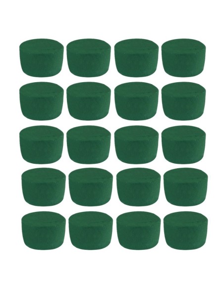 Gąbka florystyczna mokra zielona cylinder 8 cm 20 szt. 