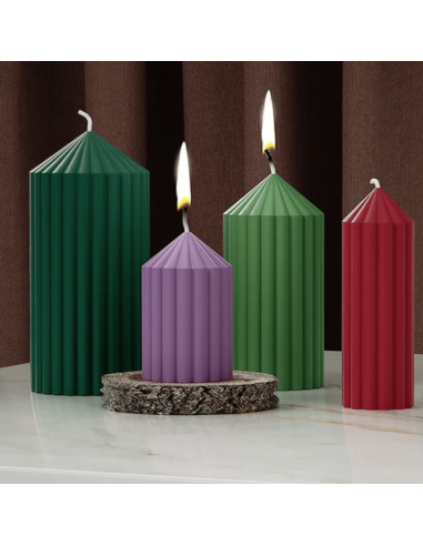 Foremka silikonowa do odlewu świec...