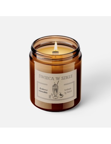 Świeca świeczka zapachowa w szkle z...