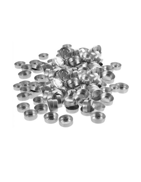 Blaszki do podgrzewaczy tea light herbaciarki 3,75 cm - karton 12 500 szt.