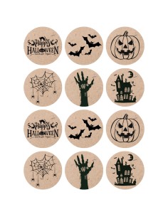 Naklejki na świece sojowe w...