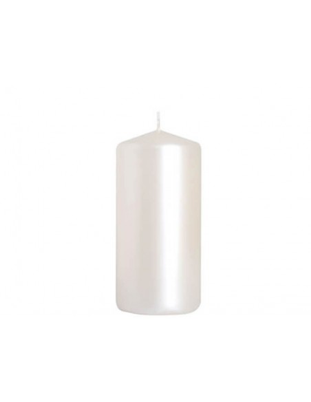 Świeca klasyczna klubowa walec metalizowana KL3 90/58 mm 