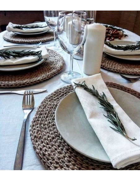 Lina jutowa naturalna 1 mb