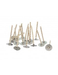 Knoty do świec z blaszką...