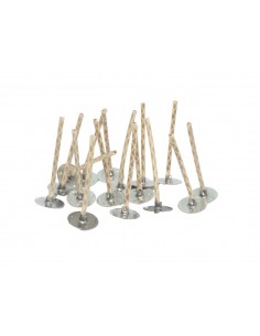 Knoty do świec z blaszką...