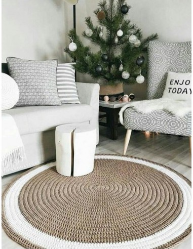 Lina bawełniana biała 20m