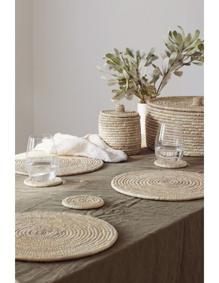 Lina bawełniana biała 20m