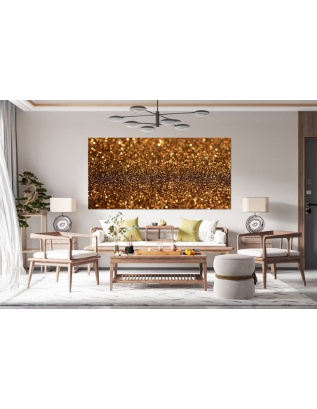 Brokat sypki dekoracyjny w solniczce BRĄZOWY 20g