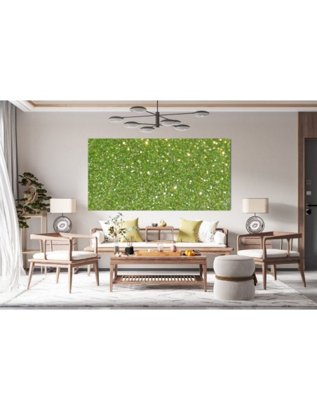 Brokat sypki dekoracyjny w solniczce JASNY ZIELONY 20g