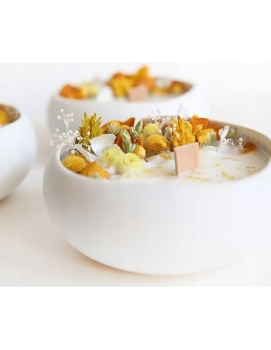 Suszony kwiat chryzantemy do świec...