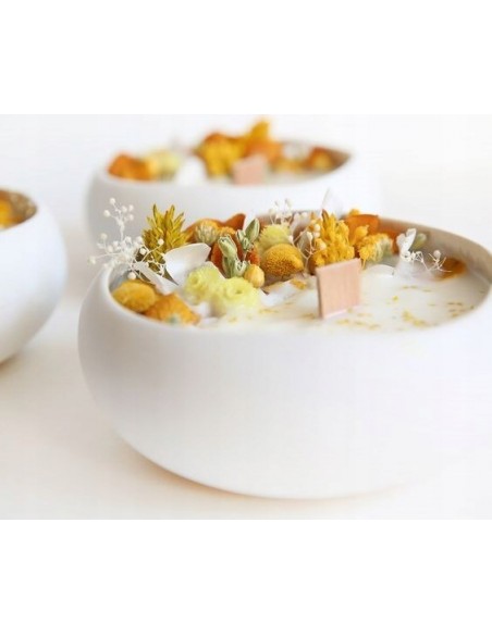 Suszony kwiat chryzantemy do świec sojowych 10g