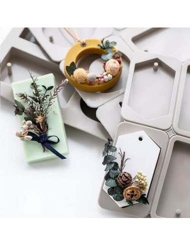 Suszony kwiat chryzantemy do świec...