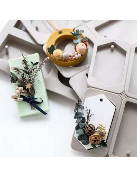 Suszony kwiat chryzantemy do świec sojowych 10g