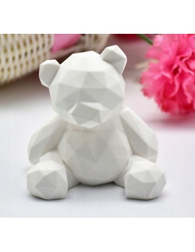 Foremka silikonowa do świec DIY miś 3D