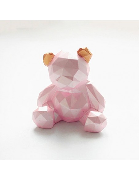 Foremka silikonowa do świec DIY miś 3D