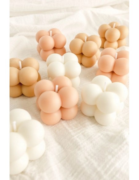 Foremka silikonowa do świec DIY bąbelkowa 4 cm