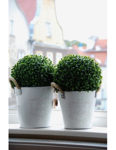 Sztuczna roślina kula bukszpanowa 16 cm