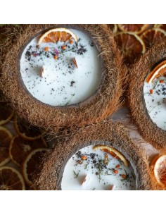 Naturalna łupina kokosa gruba 2