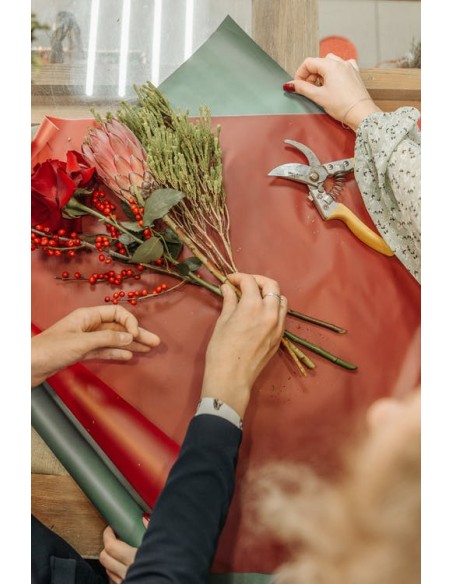 Celofan folia do pakowania prezentów rolka 100x70cm