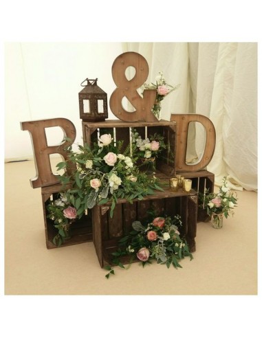 Skrzynka drewniana na kwiaty 20x15x9 CM