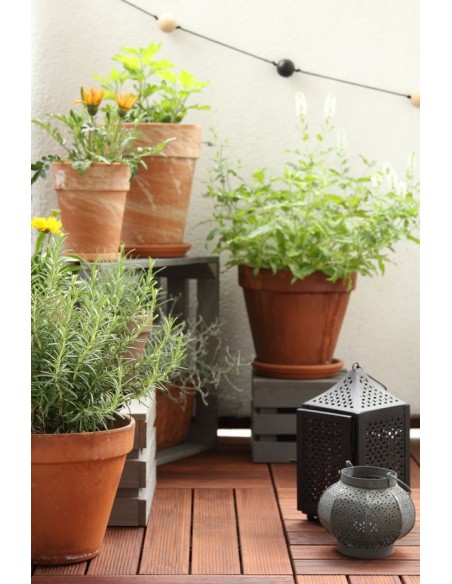 Skrzynka drewniana na kwiaty 20x15x9 CM