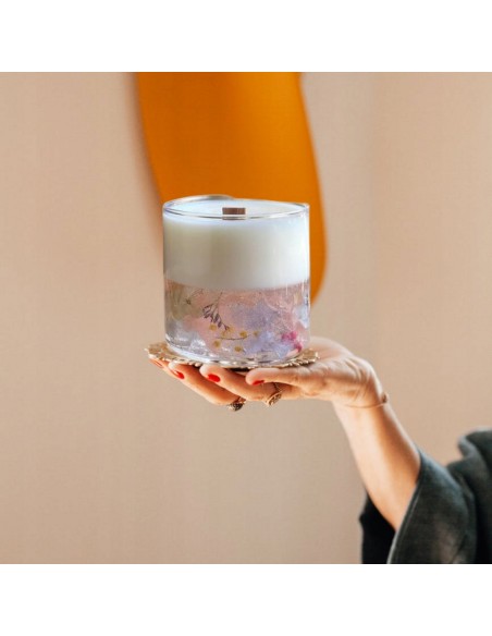 Suszone pąki róż dekoracjne do świec sojowych 10g