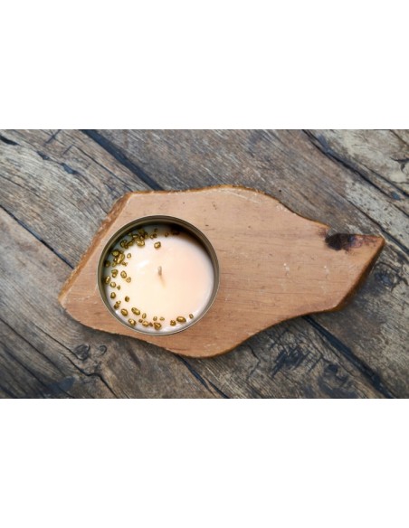 Kamyczki dekoracyjne do świec sojowych 20g złote