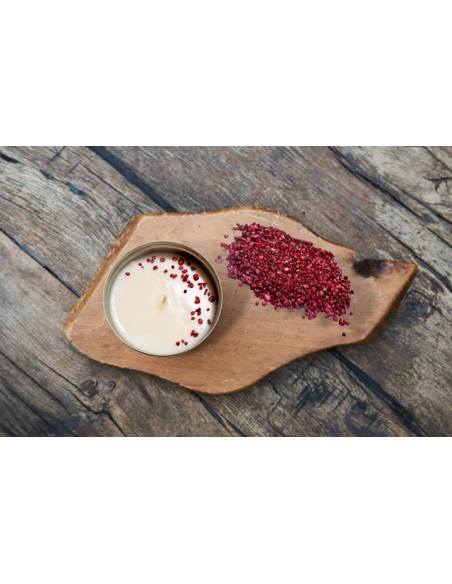 Kamyczki dekoracyjne do świec sojowych 20g amarant